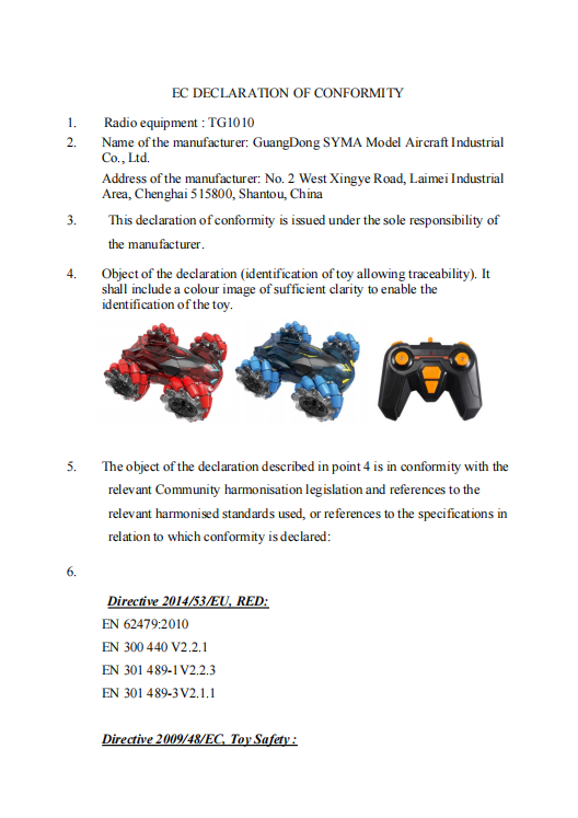 TG1010 EC DOC