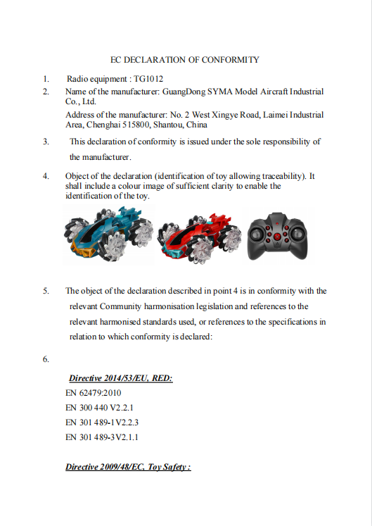 TG1012 EC DOC