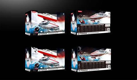 SYMA Q1 2.4GHz 2CH Remote control speed boat - Boat - SYMA