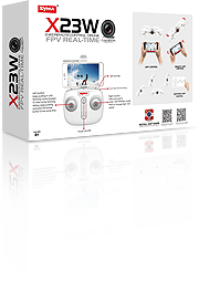 Syma X23W 2.4Ghz 4CH RC Drone FPV Real Time WIFI Camera RC