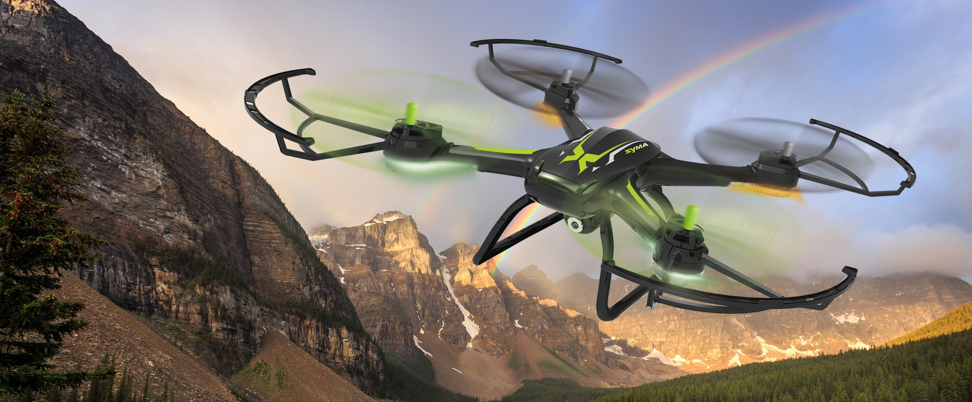 Syma drone sales green