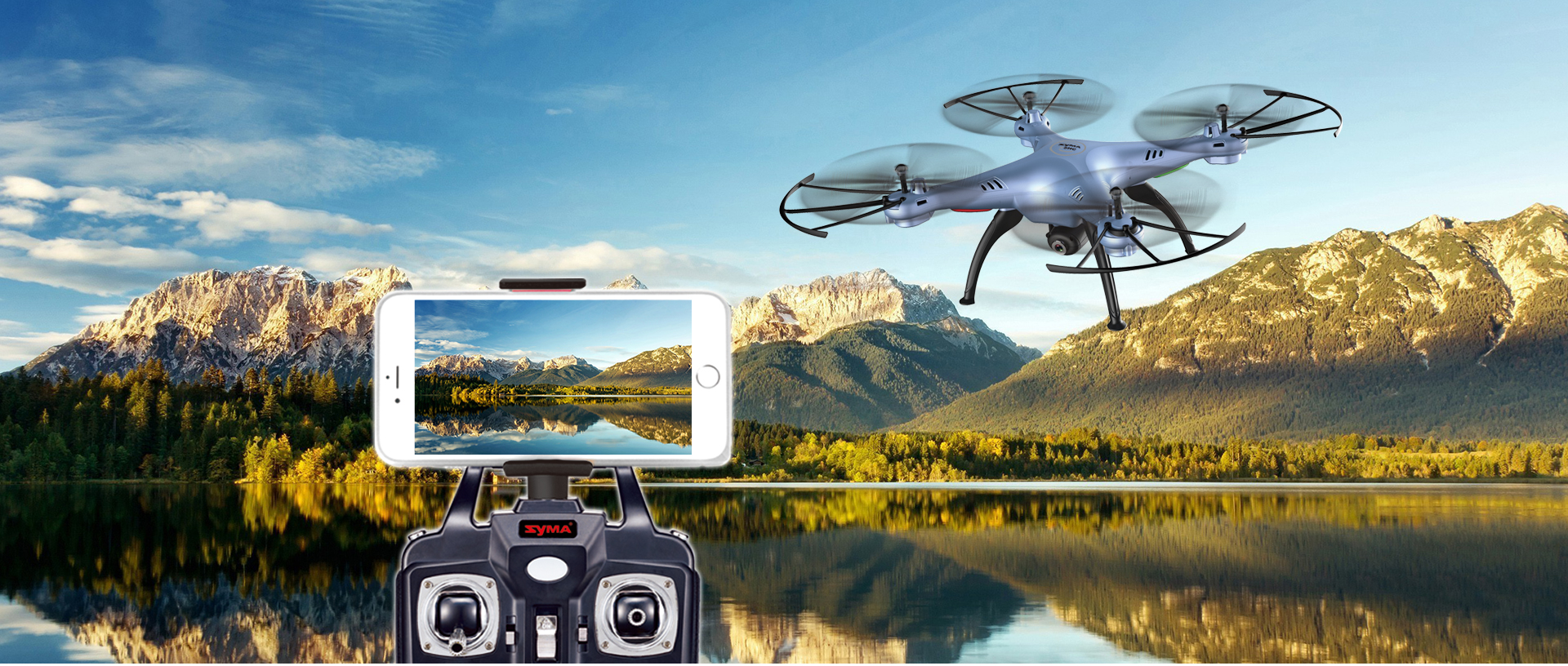 SYMA X5HW FPV REAL-TIME THE NEW DRONE - Smart Drone - SYMA Official Site