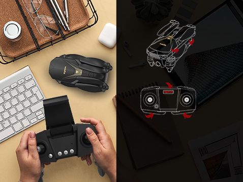 SYMA Z6P Foldable Drone - Folding drone - SYMA Official Site